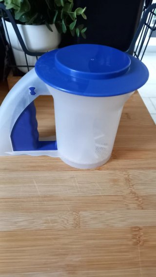 Spargi Zucchero Tupperware Blu Trasparente