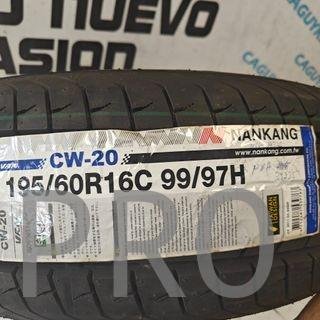 NEUMATICO 195/60 R16 NANKANG NUEVO