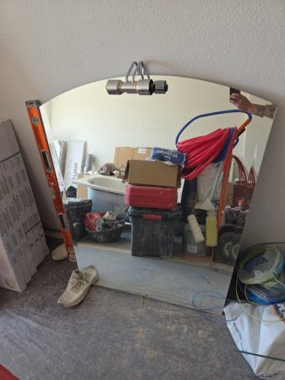 Specchio da bagno moderno