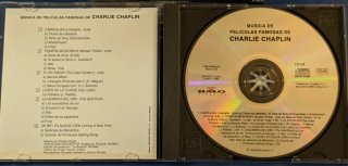 5 CDs cine: Casablanca, Chaplin, M.Steiner,M.Wond.