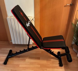 Banco de pesas plegable KMFIT