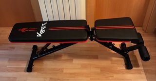 Banco de pesas plegable KMFIT