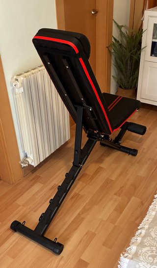 Banco de pesas plegable KMFIT