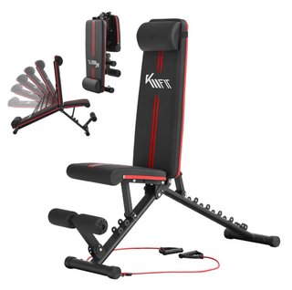Banco de pesas plegable KMFIT