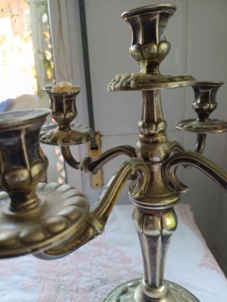 Candelabros de Alpaca