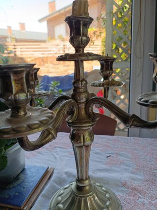 Candelabros de Alpaca