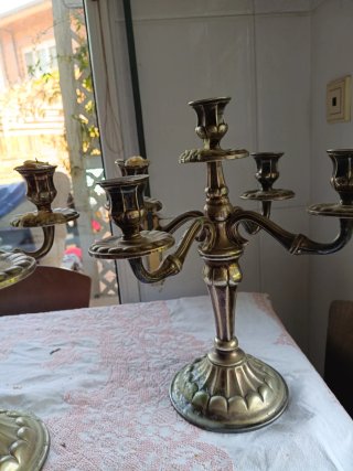 Candelabros de Alpaca