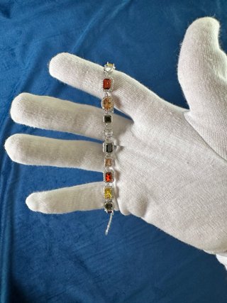 Pulsera Zirconia Multicolor