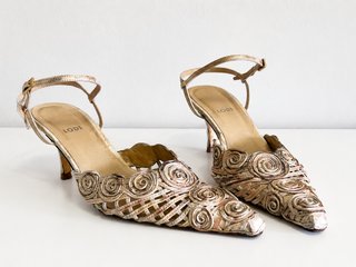 Zapatos LODI piel vintage T.39