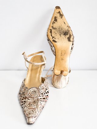 Zapatos LODI piel vintage T.39