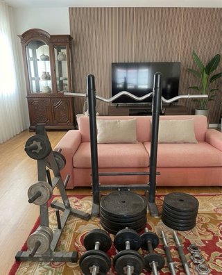 Gimnasio completo por mudanza