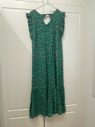 Vestido Indi & Cold verde estampado