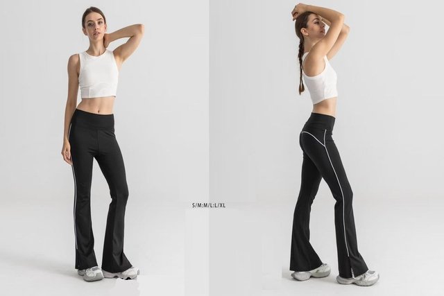 Leggings sportivi a campana