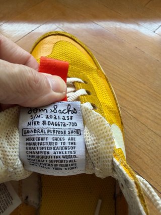 NikeCraft Tom Sachs General Purpose Amarillo