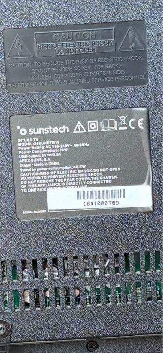 Televisor Negro