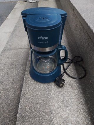 Cafetera Ufesa Capriccio 6 Azul