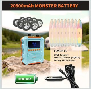 Inflador Eléctrico Origem 60PSI SUP