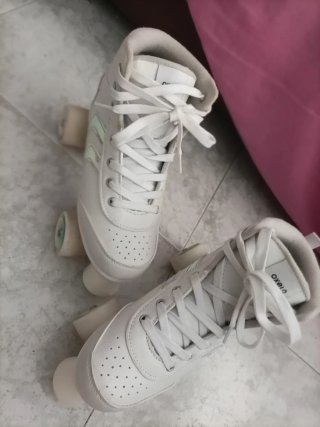 Patines Quad Oxelo Blancos Talla 38