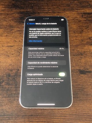 iPhone 12 Pro 256GB Bianco 81% Batteria