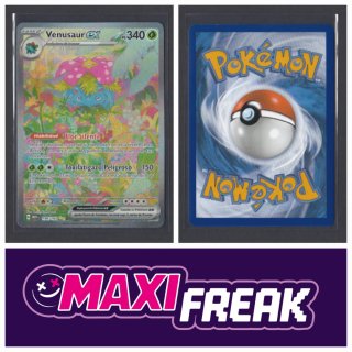Carta Pokémon Venusaur ex (MEW 198)