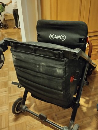 Carrito Jane Rocket plus sin rueda delantera
