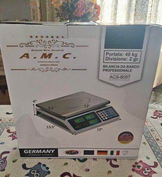 Bilancia Digitale AMC da 0Kg a 40kg