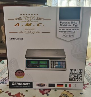 Bilancia Digitale AMC da 0Kg a 40kg