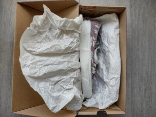 Zapatillas Vans Moradas Floral 38.5 mujer niña
