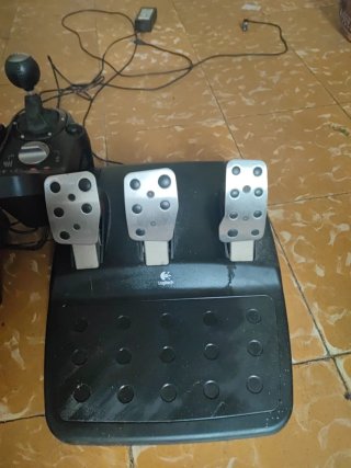 Volante Logitech G25 PC PS2 PS3