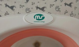 Bañera para bebé plegable