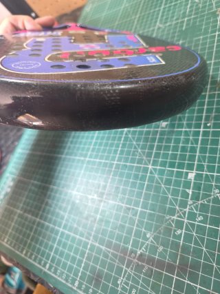 Pala de pádel Royal Padel Carbon M27 Reparada