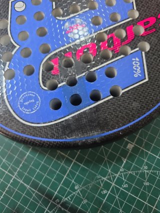 Pala de pádel Royal Padel Carbon M27 Reparada