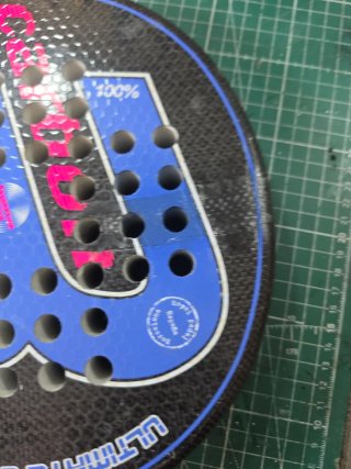 Pala de pádel Royal Padel Carbon M27 Reparada