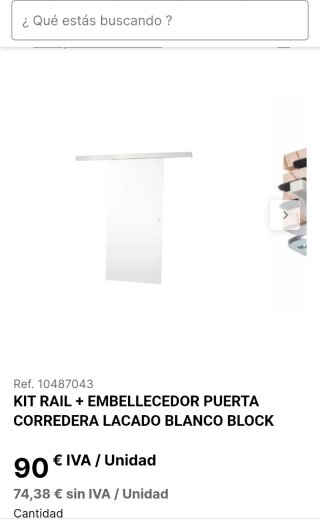Kit puerta corredera ez-slide