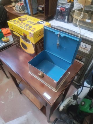 Cassaforte Vintage in Metallo Anni 60-80