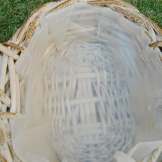 Cesta de mimbre