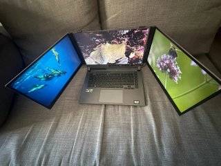 Extensor Pantalla Portatil 0.17 "Ultra-Fino 302998