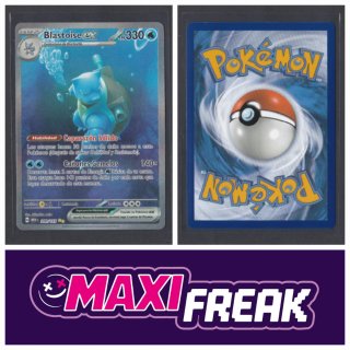 Carta Pokémon Blastoise ex (MEW 200)