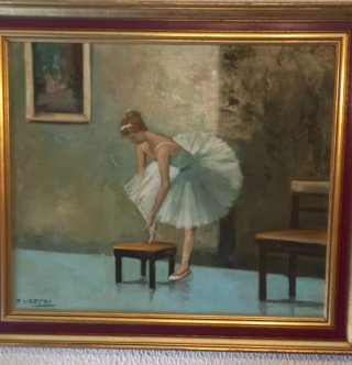 Cuadro de bailarina