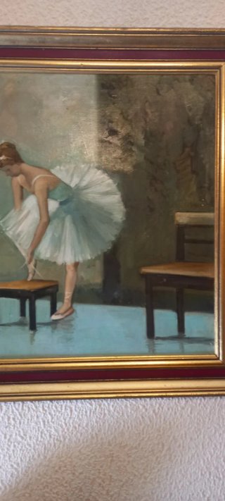 Cuadro de bailarina