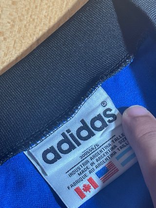 Camiseta Argentina Adidas 1996