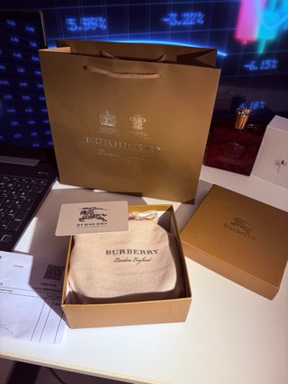 Cinturón Burberry Reversible - Full Set
