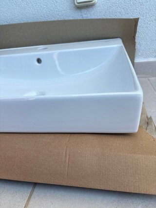 Lavabo Roca Ona Blanco Porcelana
