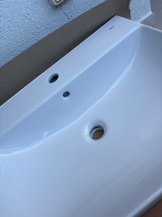 Lavabo Roca Ona Blanco Porcelana