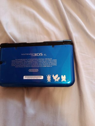 Nintendo 3DS XL Edición Limitada Pokemon Azul