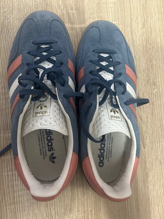 Adidas Bambas Talla 40 Azul/Rosa