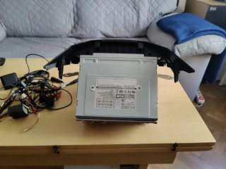 Radio CD GPS Negro original de SsangYong korando