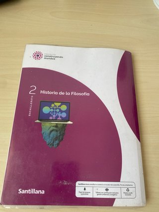 Filosofía 2 Bachillerato : Historia de la Filos...
