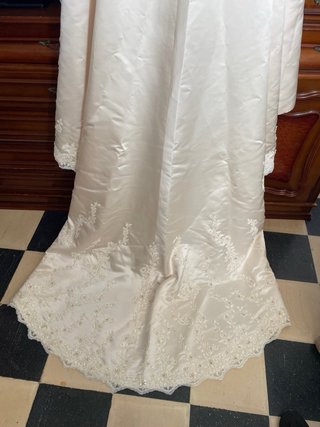 Vestido de Novia Blanco con Pedrería