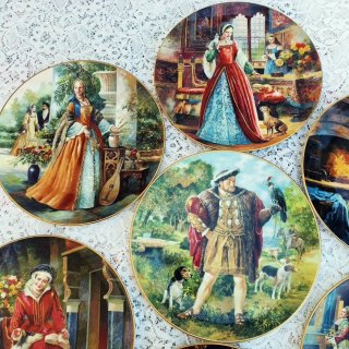Set 7 Piatti Royal Doulton, Enrico VIII